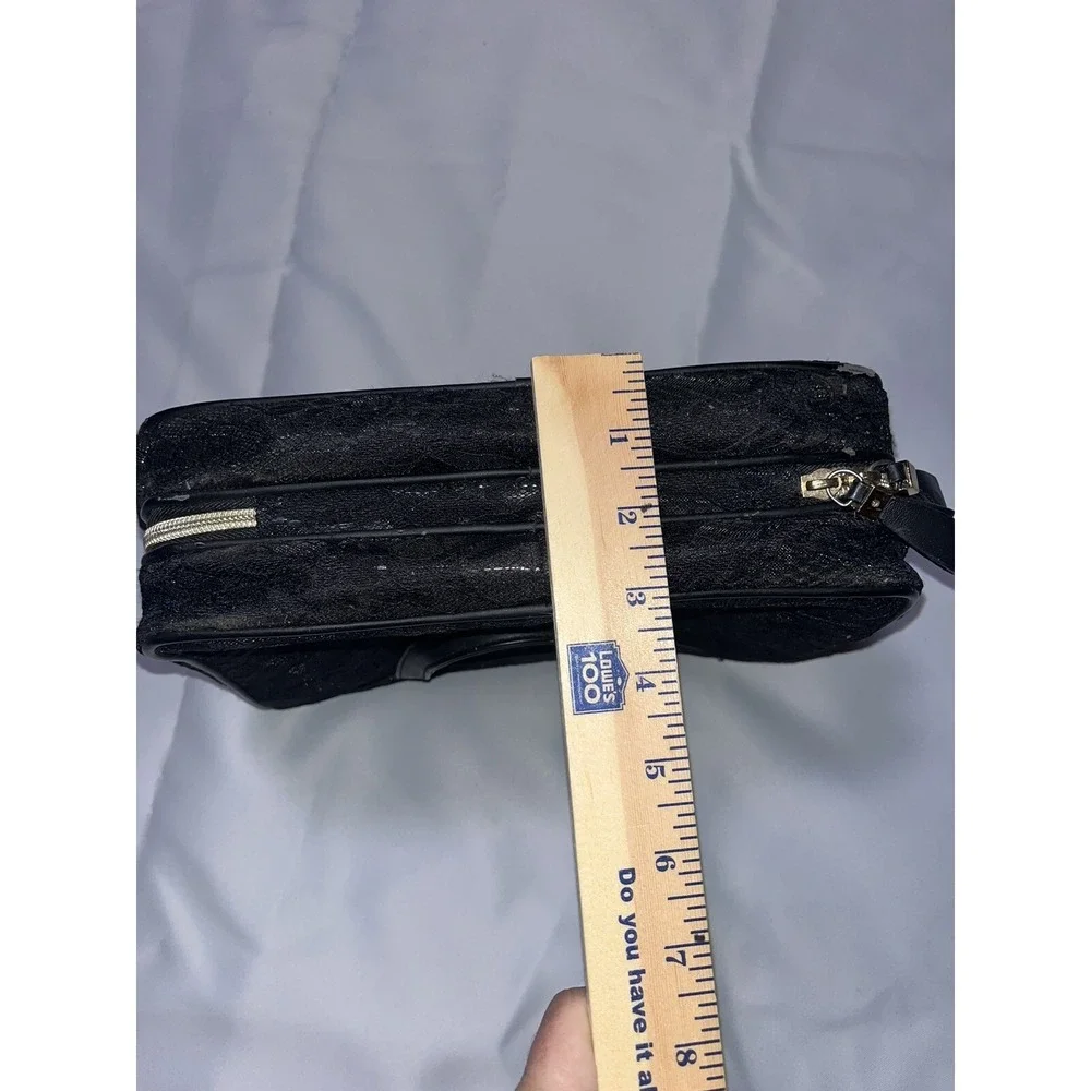 VICTORIAS‎ SECRET LACE HANGING FOLDABLE TRAVEL JETSETTER COSMETIC BAG CASE